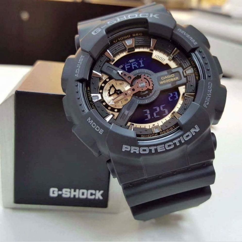 G-Shock Baby G Triple Black & Golden Rose - Picture 6 of 15